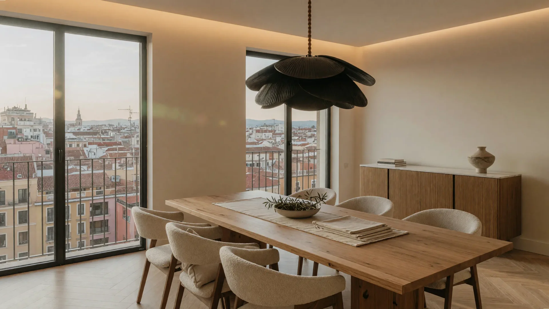 Ambiente de una vivienda de lujo en Madrid (imagen ilustrativa)