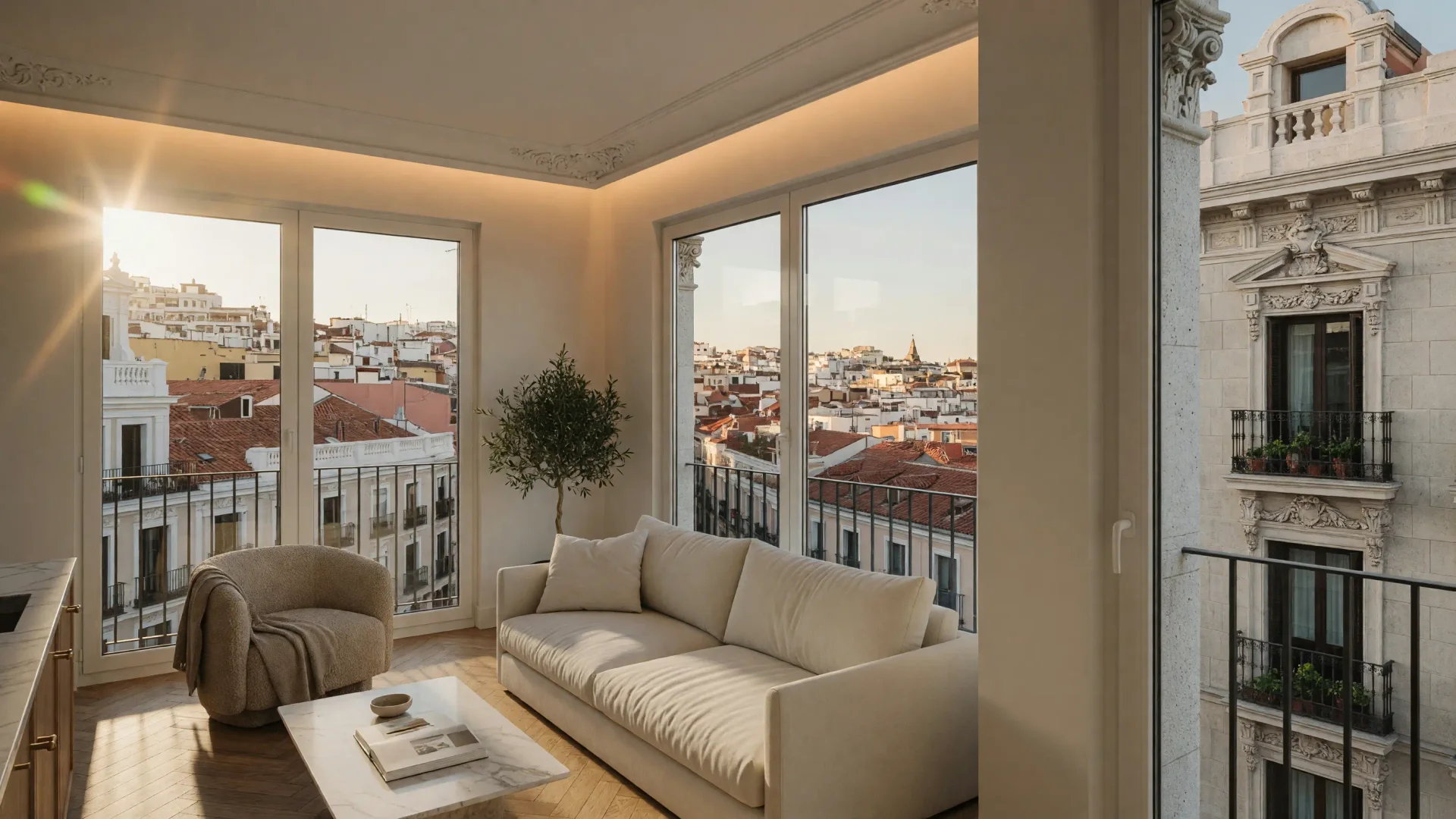 Ambiente residencial de lujo · Barrio de Salamanca