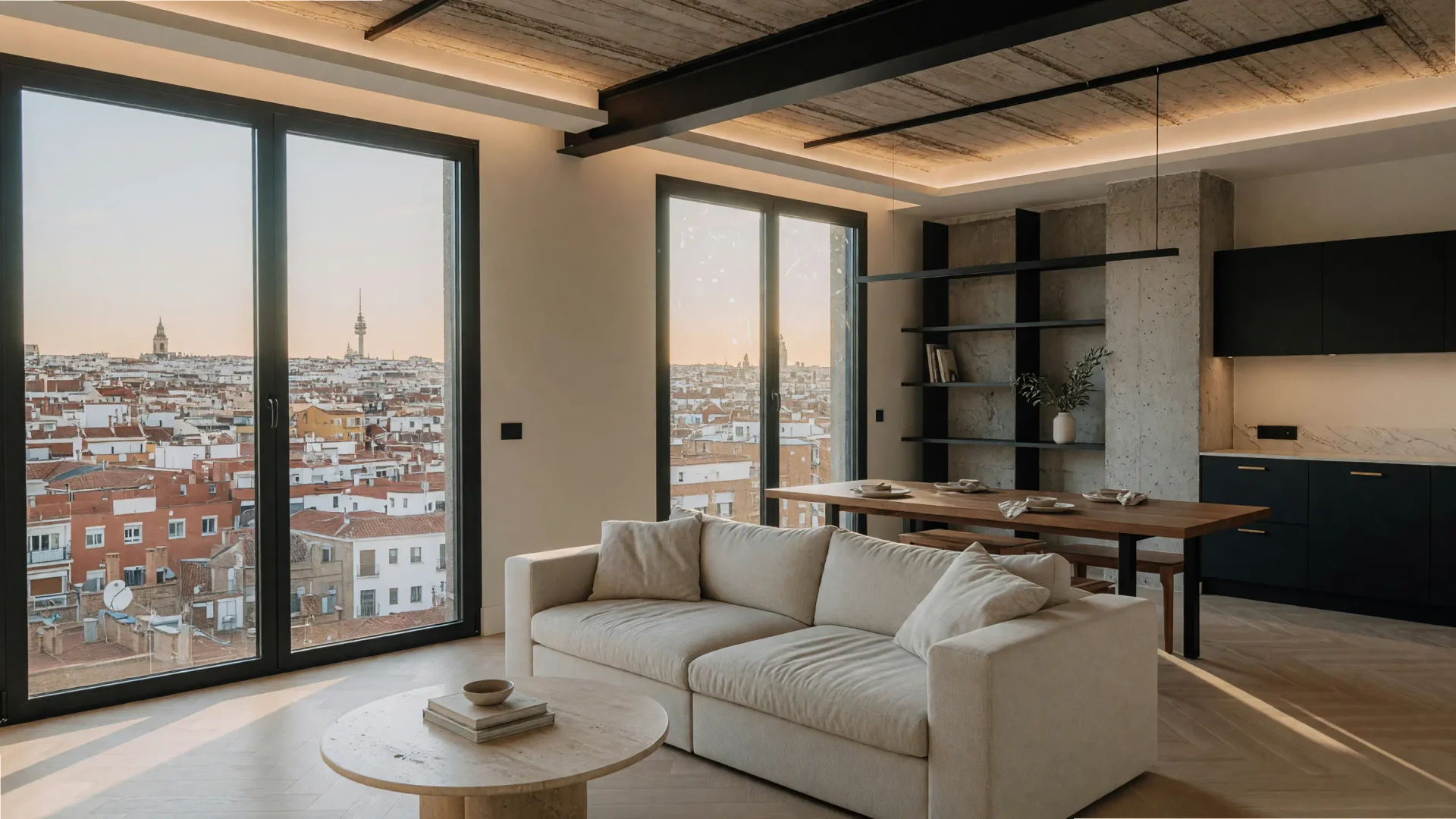 Ambiente residencial de lujo · Jerónimos