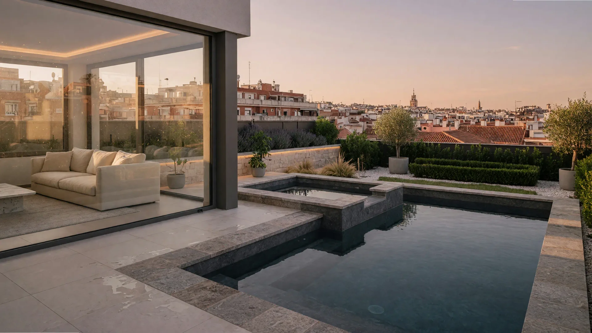 Ambiente residencial de lujo · La Moraleja